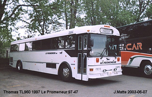 BUS/AUTOBUS: Thomas TL 960 1997 Promeneur