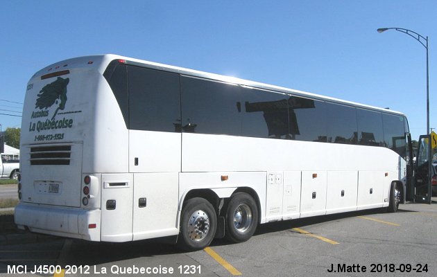 BUS/AUTOBUS: Prevost H3-45 2012 Quebecoise