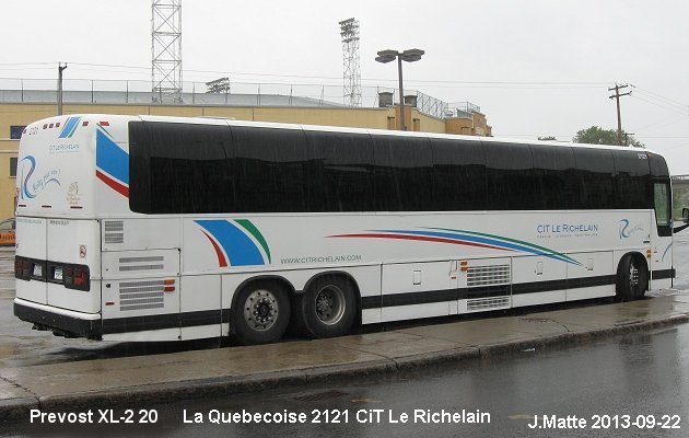 BUS/AUTOBUS: Prevost XL-2 2001 Quebecoise