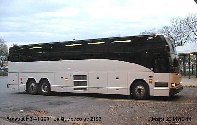 BUS/AUTOBUS: Prevost H3-41 2012 Quebecoise