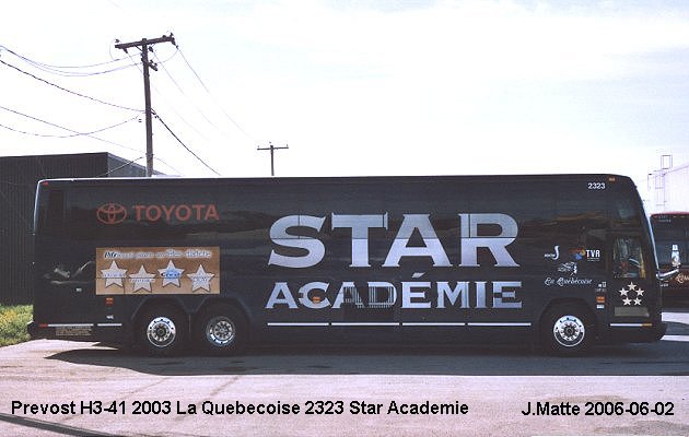 BUS/AUTOBUS: Prevost H3-41 2003 Quebecoise