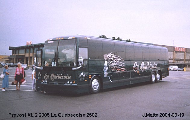 BUS/AUTOBUS: Prevost XL-2 2005 Quebecoise