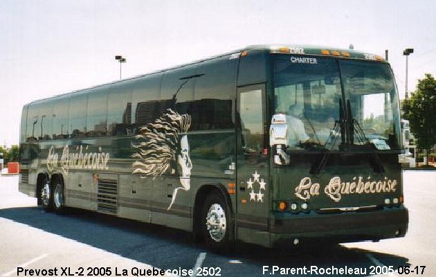 BUS/AUTOBUS: Prevost XL-2 2005 Quebecoise
