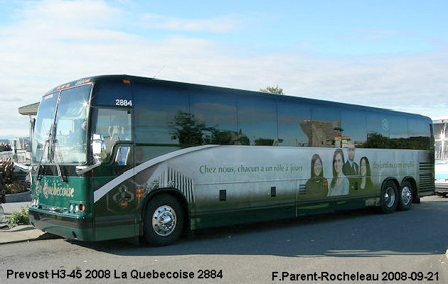 BUS/AUTOBUS: Prevost XL-2 2008 Quebecoise