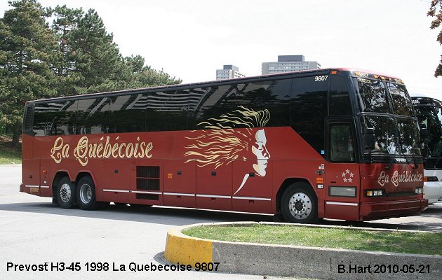 BUS/AUTOBUS: Prevost H3-45 1998 Quebecoise