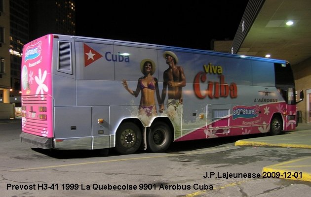 BUS/AUTOBUS: Prevost H3-41 1999 Quebecoise