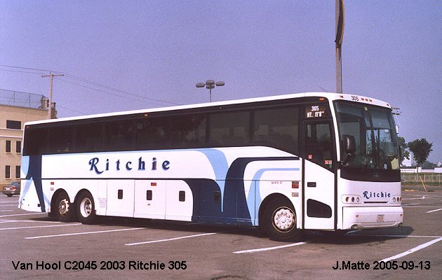 BUS/AUTOBUS: Van Hool C2045 2003 Ritchie