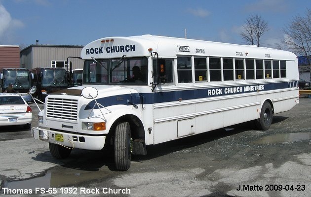 BUS/AUTOBUS: Thomas FS-65 2000 Rock Church