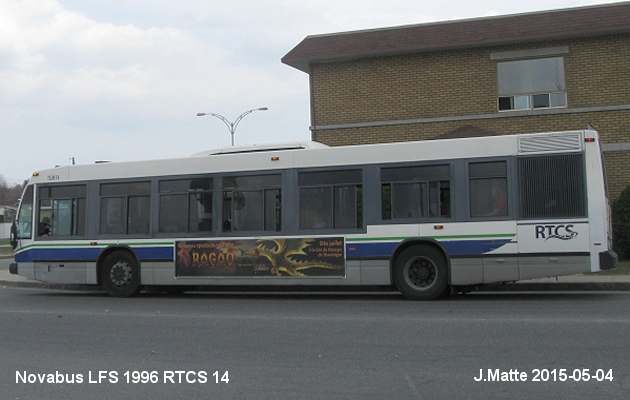BUS/AUTOBUS: Novabus LFS 1996 RTCS