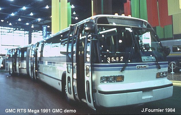 BUS/AUTOBUS: GMC RTS Mega 1981 GMC