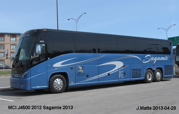 BUS/AUTOBUS: MCI J4500 2012 Sagamie