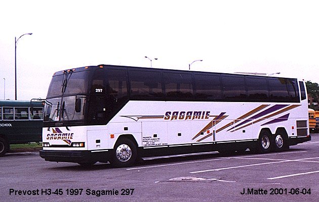 BUS/AUTOBUS: Prevost H3-45 1997 Sagamie