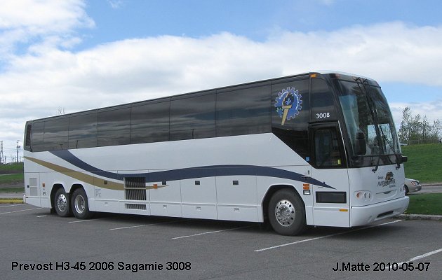 BUS/AUTOBUS: Prevost H3-45 2006 Sagamie