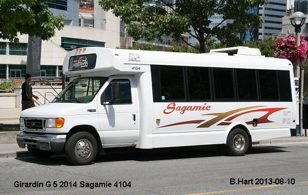 BUS/AUTOBUS: Girardin G5 2014 Sagamie