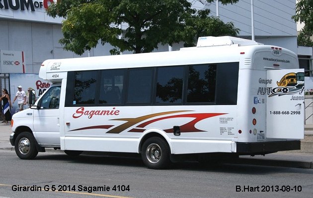 BUS/AUTOBUS: Girardin G5 2014 Sagamie