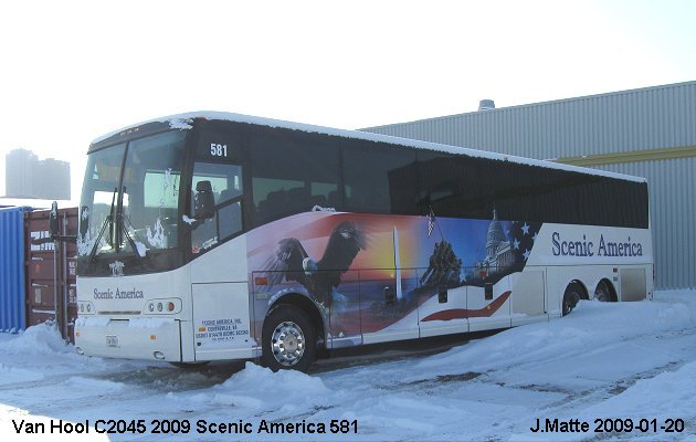 BUS/AUTOBUS: Van Hool C2045 2008 Scenic America