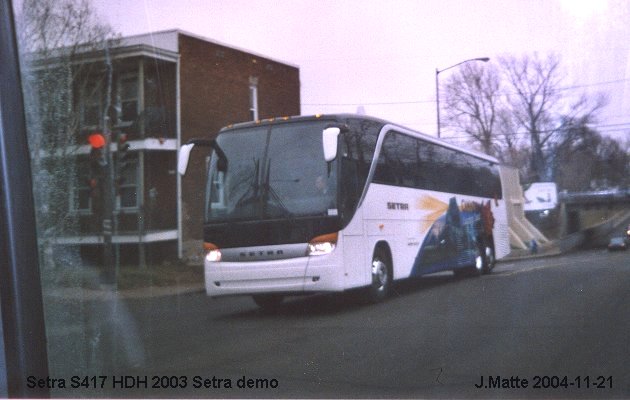 BUS/AUTOBUS: Setra S417HDH 2003 Setra
