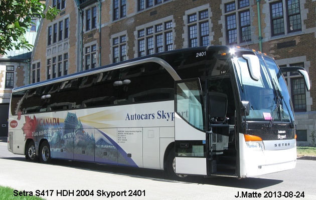 BUS/AUTOBUS: Setra S417 2004 Skyport