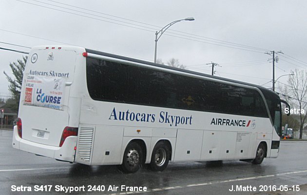 BUS/AUTOBUS: Setra S417 2007 Skyport