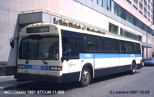 BUS/AUTOBUS: MCI Classic 1991 STCUM