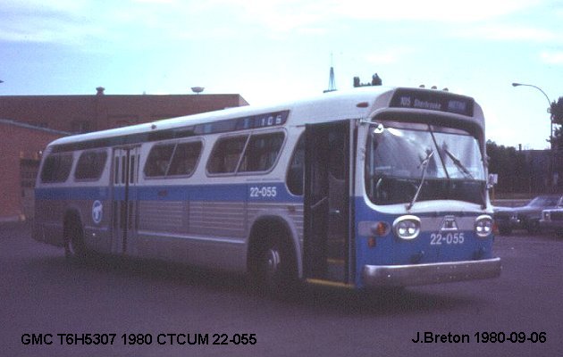 BUS/AUTOBUS: GMC New Look 1980 CTCUM