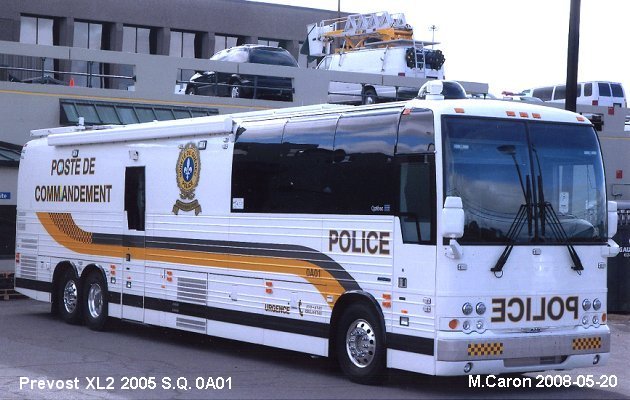 BUS/AUTOBUS: Prevost XL2 2005 S.Q.