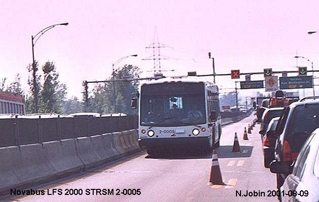 BUS/AUTOBUS: Novabus LFS 2000 STRSM