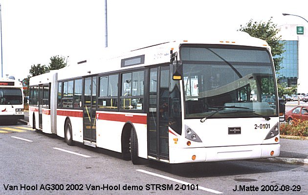 BUS/AUTOBUS: Van Hool AG300 2002 STRSM