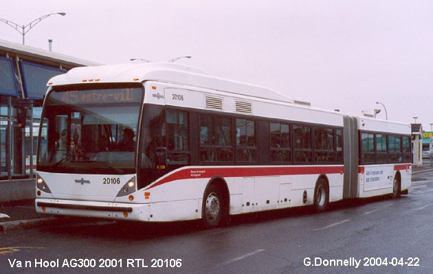 BUS/AUTOBUS: Van Hool AG300 2003 RTLongueil