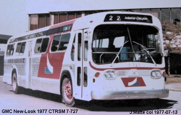 BUS/AUTOBUS: GMC New-Look 1977 CTRSM
