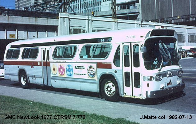BUS/AUTOBUS: GMC T6H5307N 1977 CTRSM