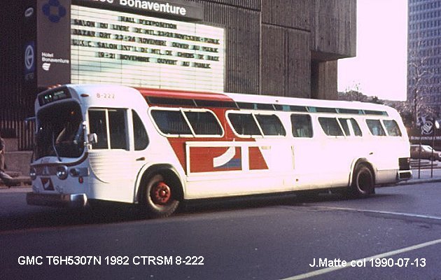 BUS/AUTOBUS: GMC T6H5307N New Look 1982 CTRSM