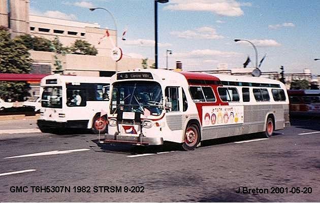 BUS/AUTOBUS: GMC Newlook 1982 STRSM
