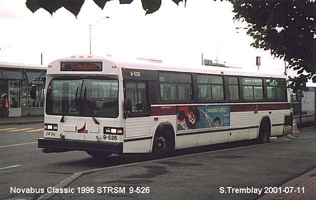 BUS/AUTOBUS: Novabus Classic 1995 STRSM