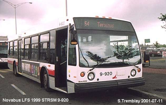 BUS/AUTOBUS: Novabus LFS 1999 STRSM