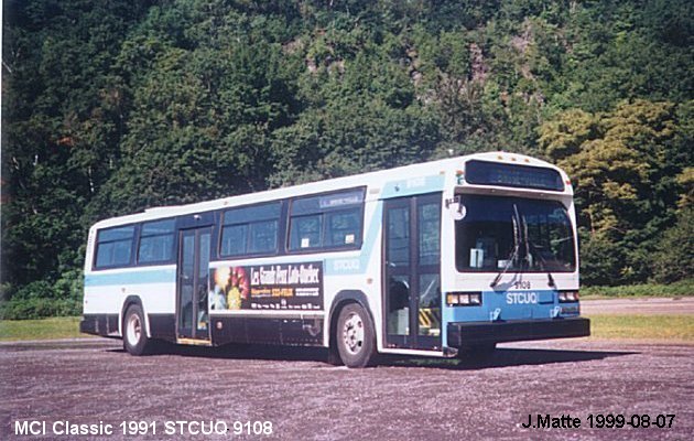 BUS/AUTOBUS: MCI Classic 1991 STCUQ
