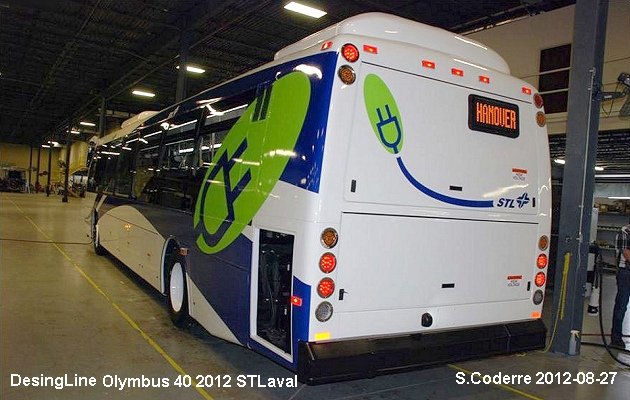BUS/AUTOBUS: DesignLine Olymbus 40 2012 STLaval