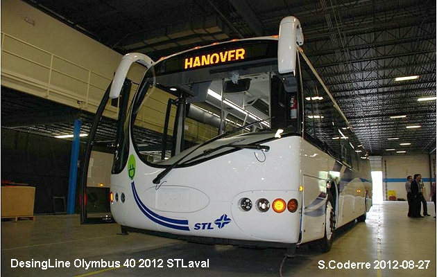 BUS/AUTOBUS: DesignLine Olymbus 40 2012 STLaval