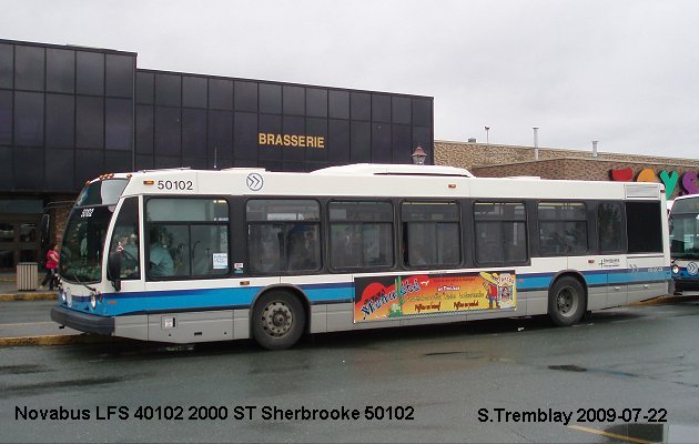 BUS/AUTOBUS: Novabus LFS 2000 STSherbrooke