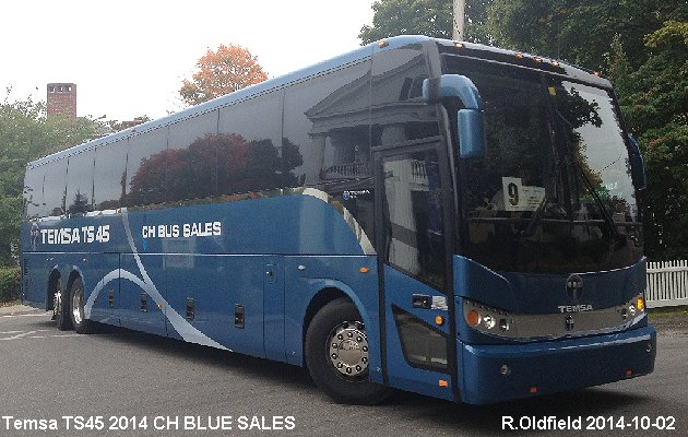 BUS/AUTOBUS: Temsa TS 45 2017 CH Blue Sales
