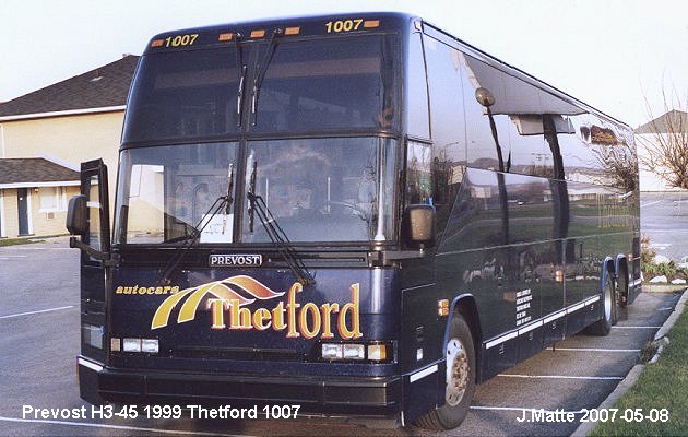 BUS/AUTOBUS: Prevost H3-45 1999 Thetford