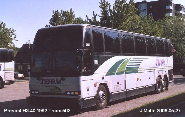 BUS/AUTOBUS: Prevost H3-40 1992 Thom