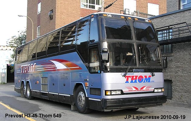 BUS/AUTOBUS: Prevost H3-45 2004 Thom