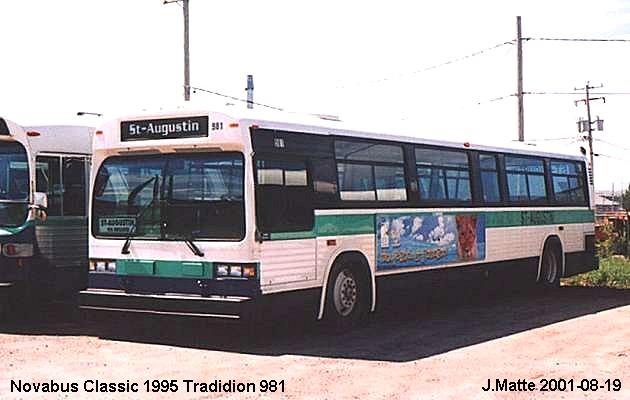 BUS/AUTOBUS: Novabus Classic 1995 Tradition