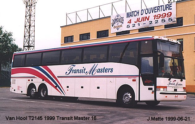 BUS/AUTOBUS: Van Hool T 2145 1999 Transit Master