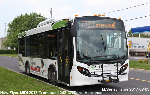 BUS/AUTOBUS: New Flyer Midi 2013 Transbus