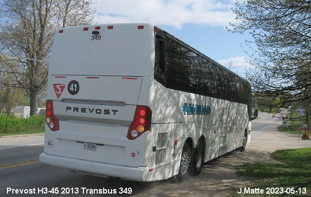 BUS/AUTOBUS: Prevost H3-45 2013 Transbus
