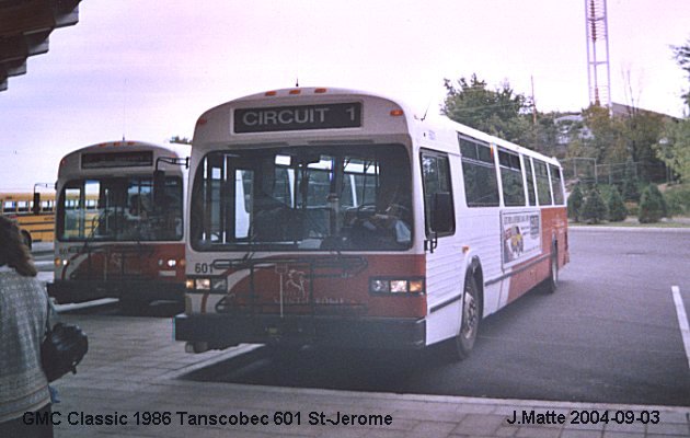 BUS/AUTOBUS: Mecanobus Classic 1986 Transcobec