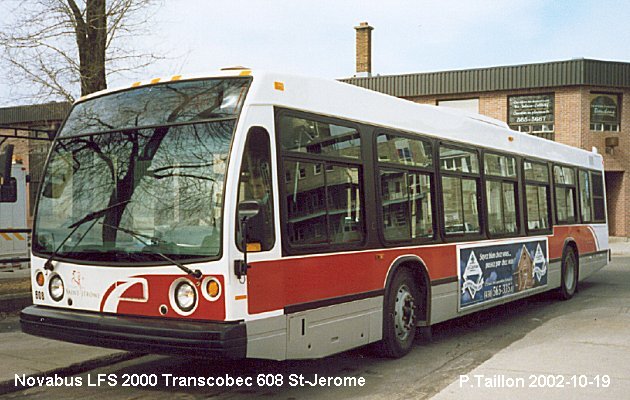 BUS/AUTOBUS: Novabus LFS 2000 Transcobec