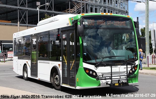 BUS/AUTOBUS: New Flyer MiDi 2016 Transcobec